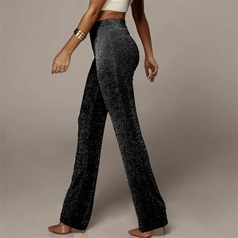 glitter pants for women.